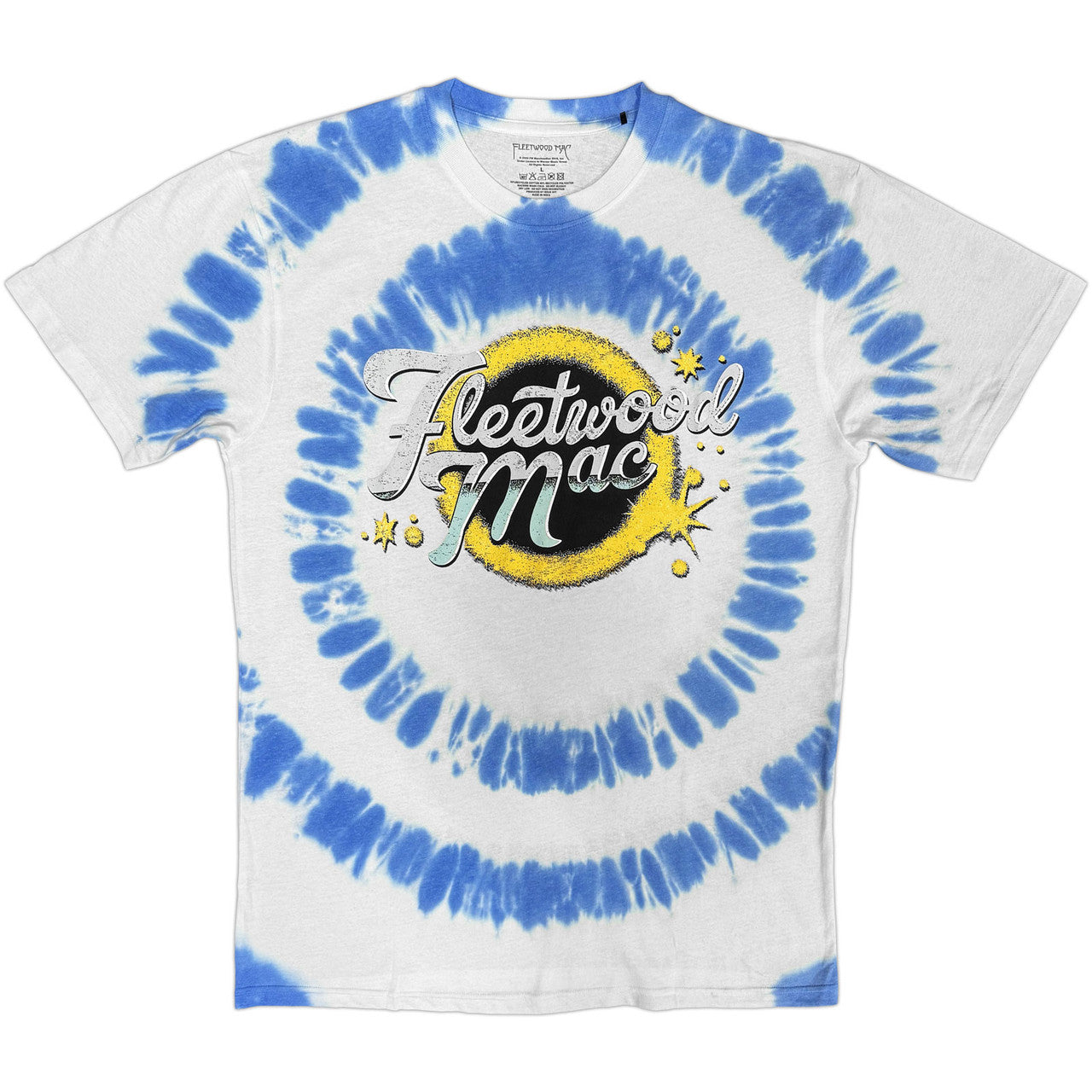 FLEETWOOD MAC Attractive T-Shirt, Logo Spiral