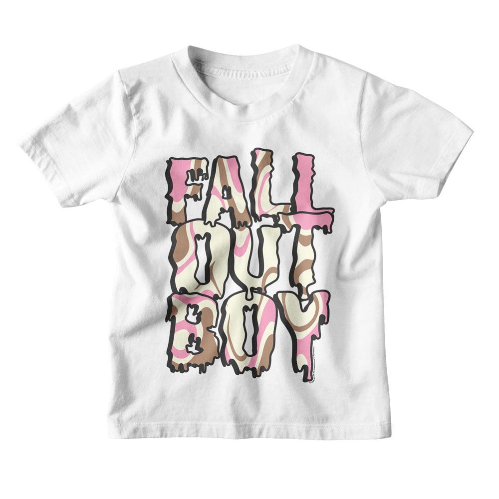 FALL OUT BOY Eye-Catching T-Shirt, FOB NEAPOLITAN LOGO