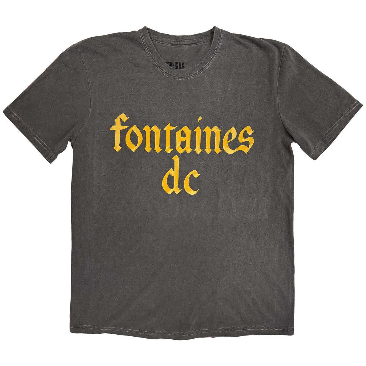 FONTAINES D.C. Attractive T-shirt, Gothic Logo