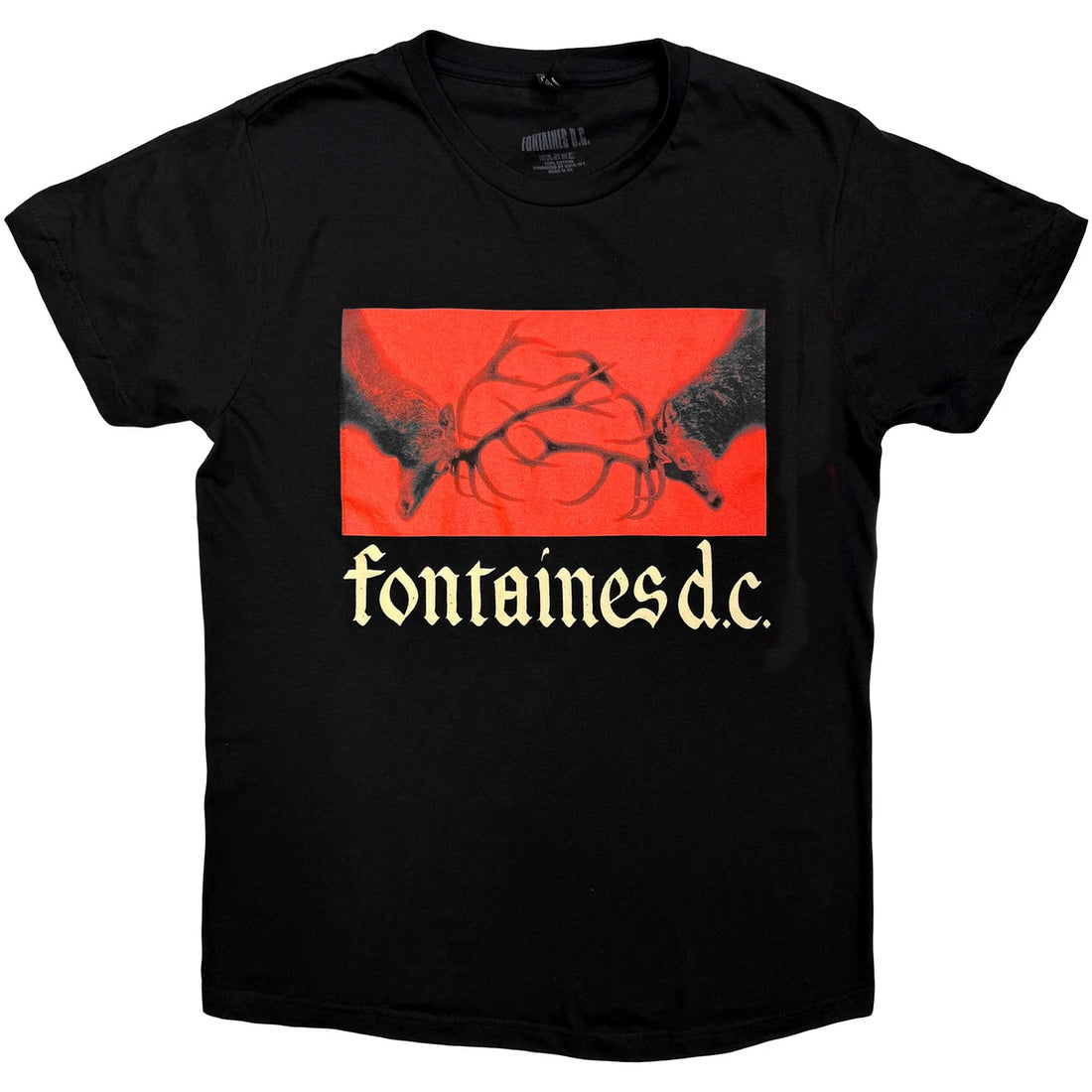 FONTAINES D.C. Attractive T-shirt, Clashing Stags