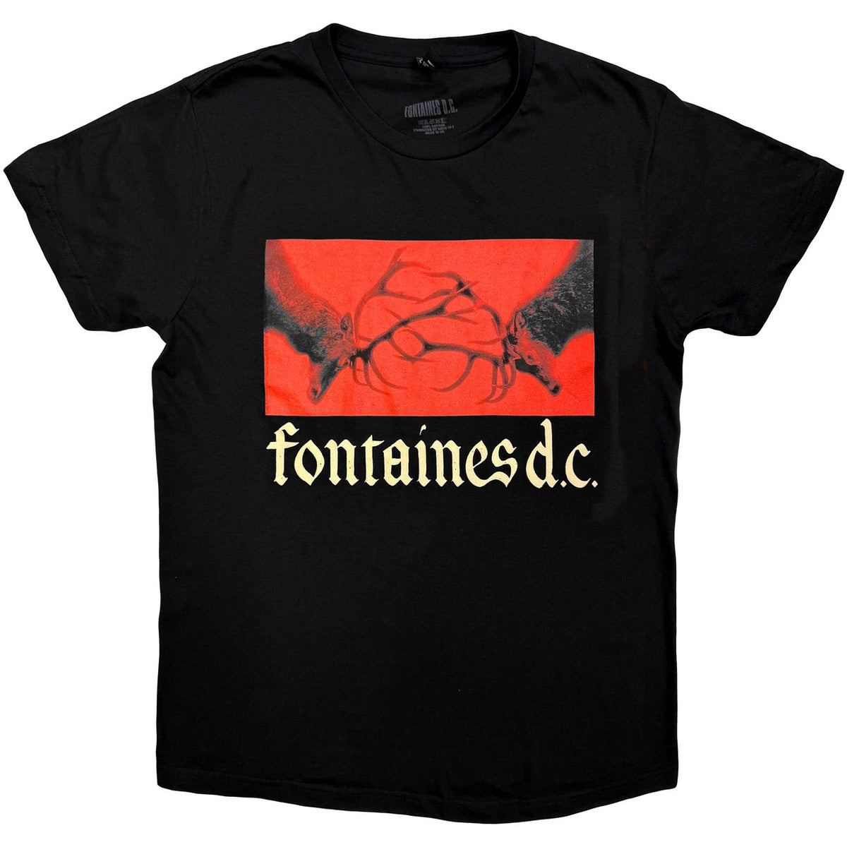 FONTAINES D.C. Attractive T-shirt, Clashing Stags