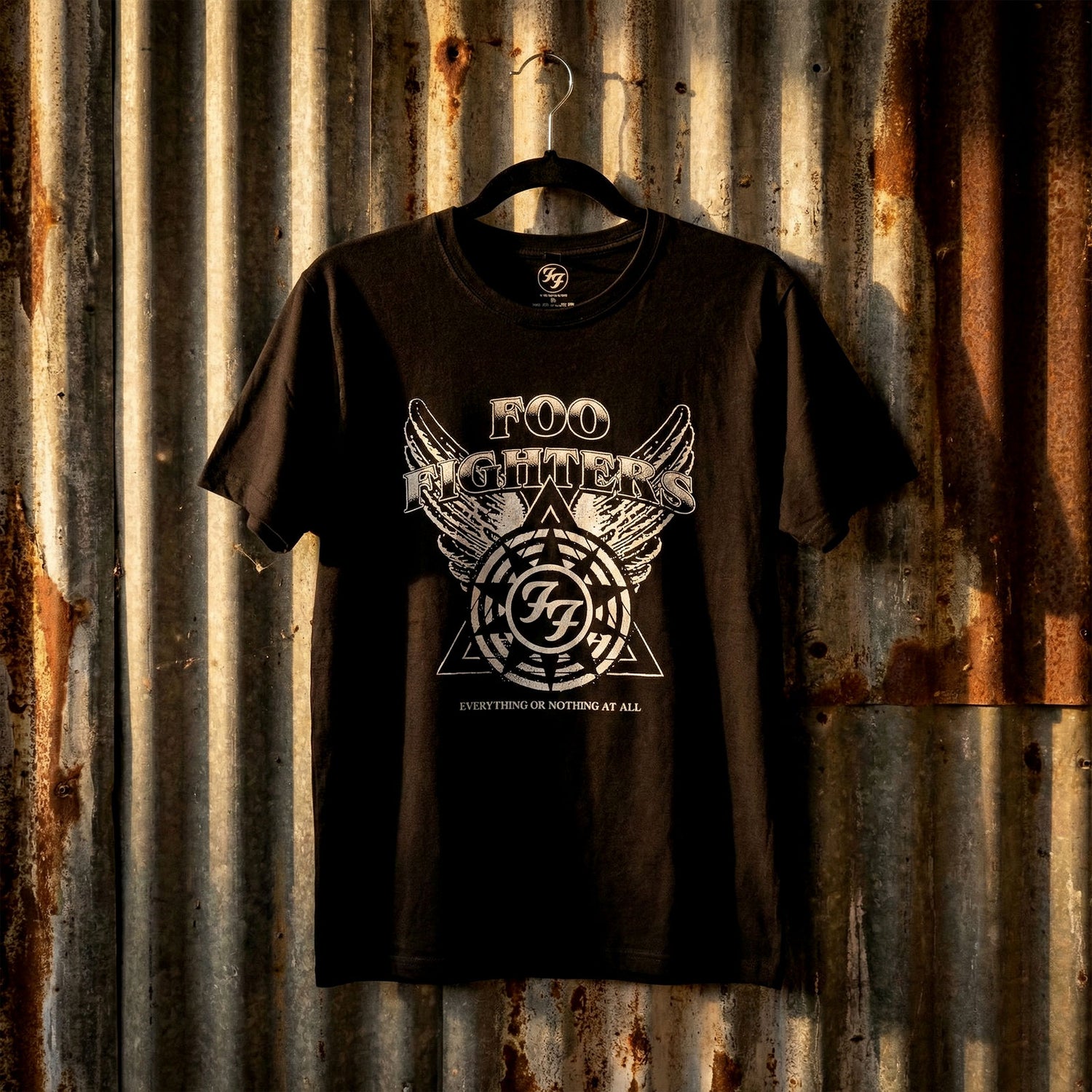 FOO FIGHTERS Carbon T-Shirt, Everything or Nothing At All Logo