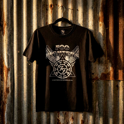 FOO FIGHTERS Carbon T-Shirt, Everything or Nothing At All Logo