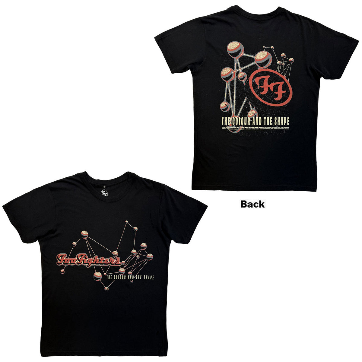 FOO FIGHTERS Carbon T-Shirt, The Colour &amp; The Shape