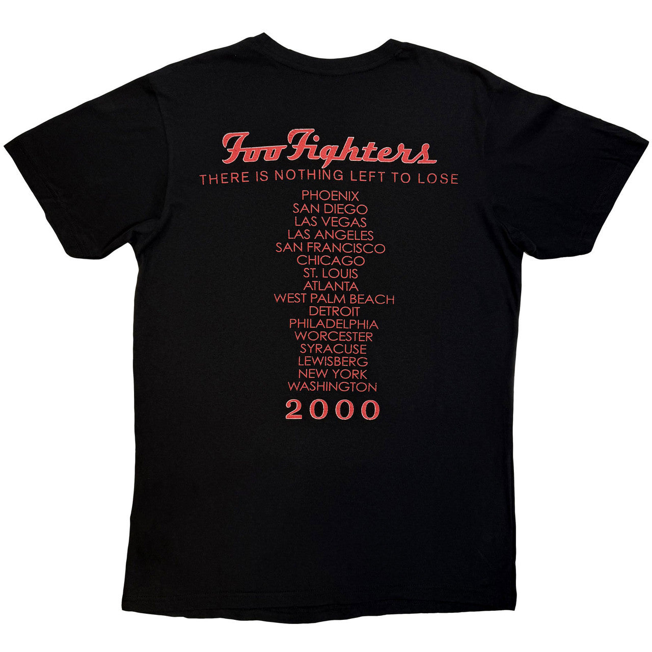 FOO FIGHTERS Carbon T-Shirt, Nothing Left To Lose Tour