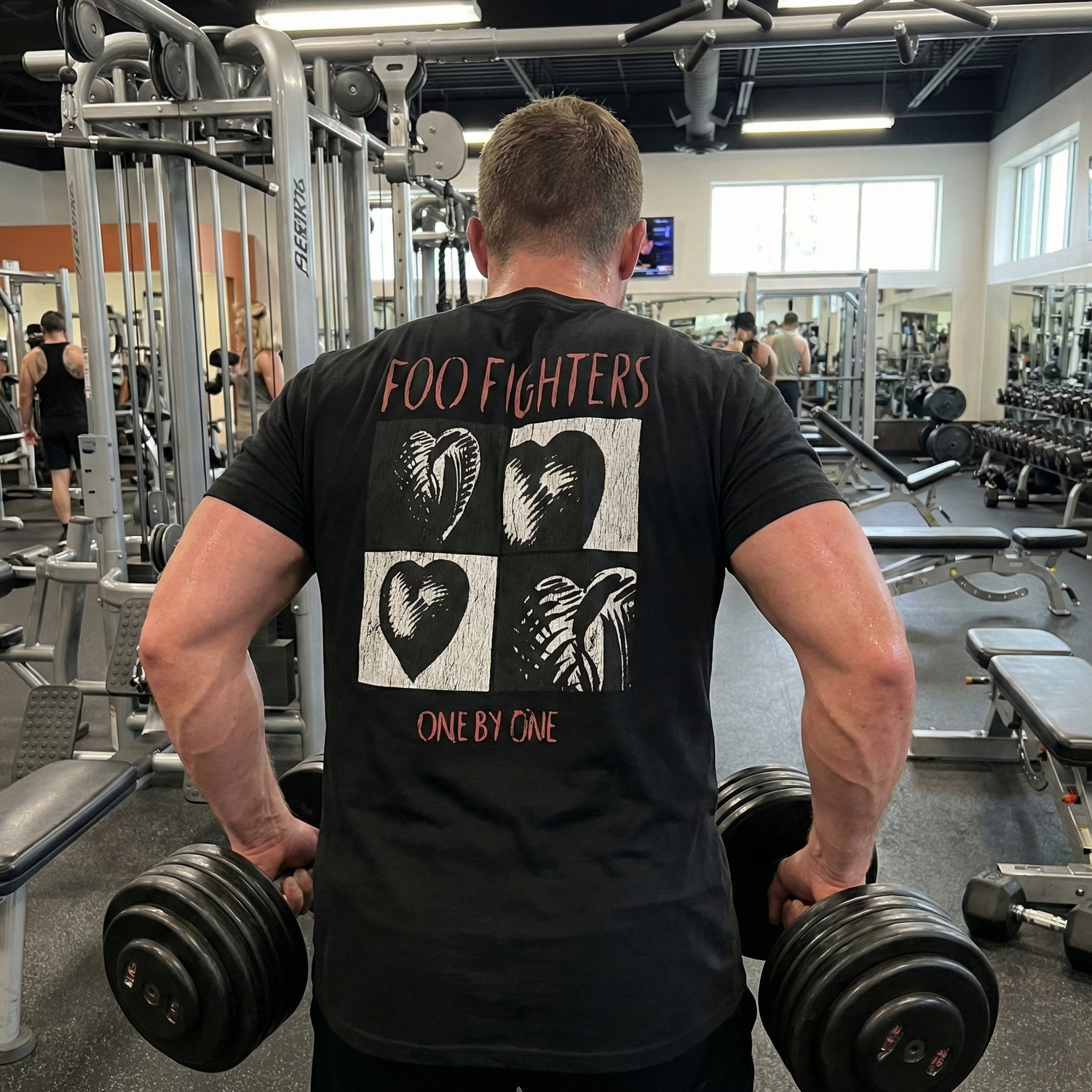 FOO FIGHTERS Carbon T-Shirt, One By One