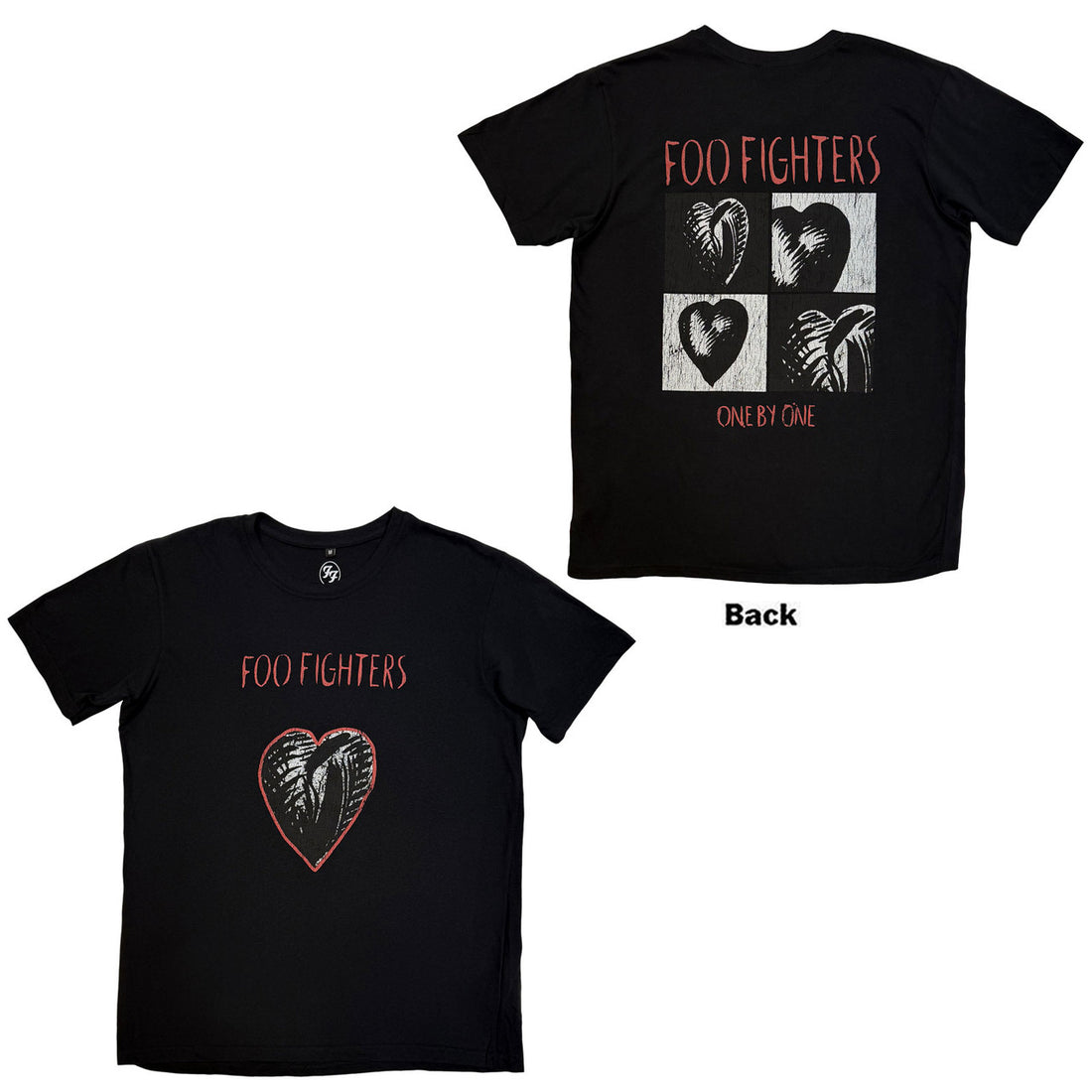 FOO FIGHTERS Carbon T-Shirt, One By One