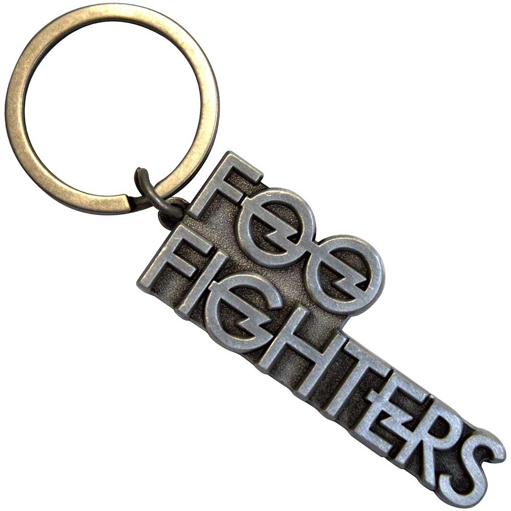 FOO FIGHTERS Keychain, Stacked Logo