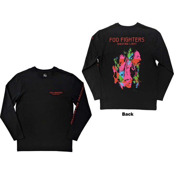 FOO FIGHTERS Long Sleeve T-Shirt, Wasting Light – Authentic Band Merch