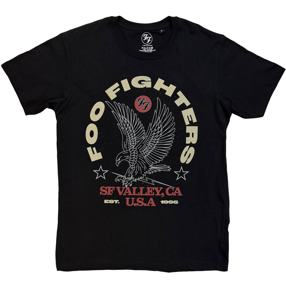 FOO FIGHTERS Attractive T-Shirt, Eagle USA