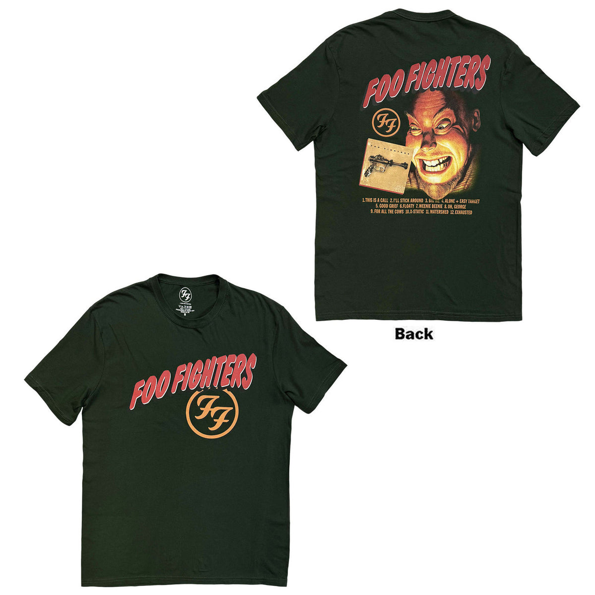 FOO FIGHTERS Attractive T-Shirt, Exhausted