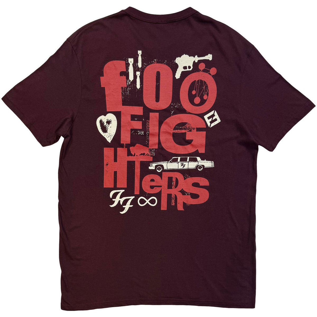 FOO FIGHTERS Attractive T-Shirt, Albums Symbols