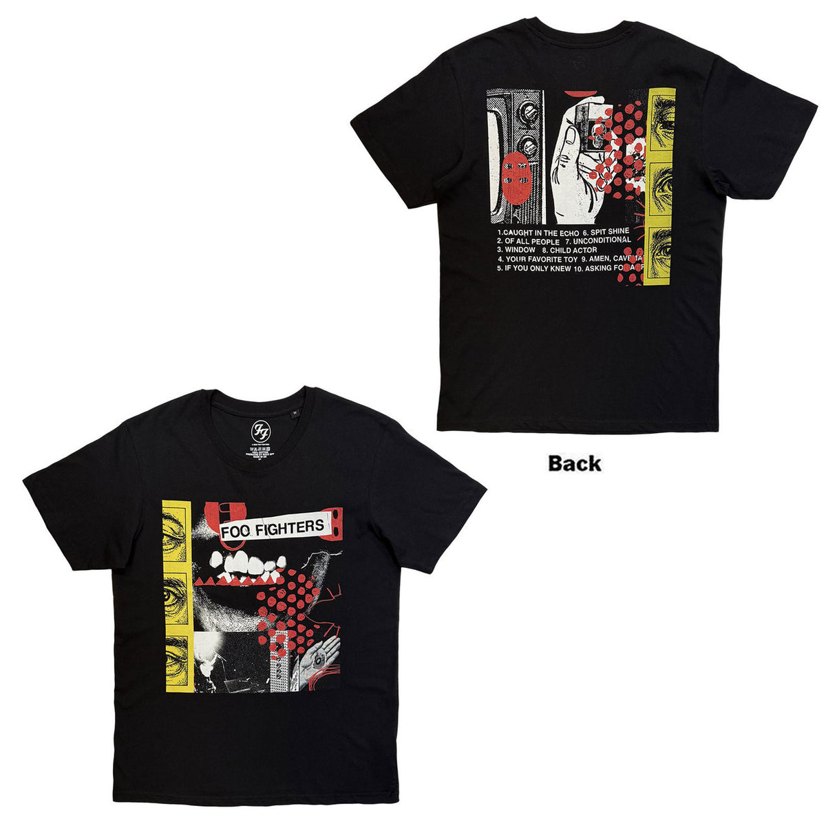 FOO FIGHTERS Attractive T-Shirt, Your Favourite Toy Album Tracklist