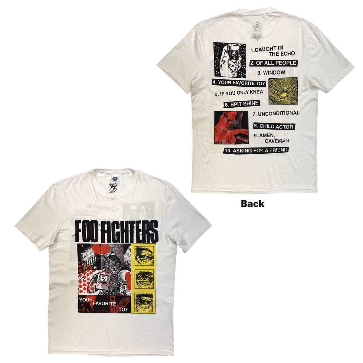 FOO FIGHTERS Attractive T-Shirt, Your Favourite Toy