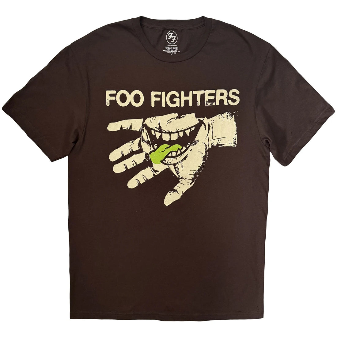 FOO FIGHTERS Attractive T-Shirt, Hand Teeth