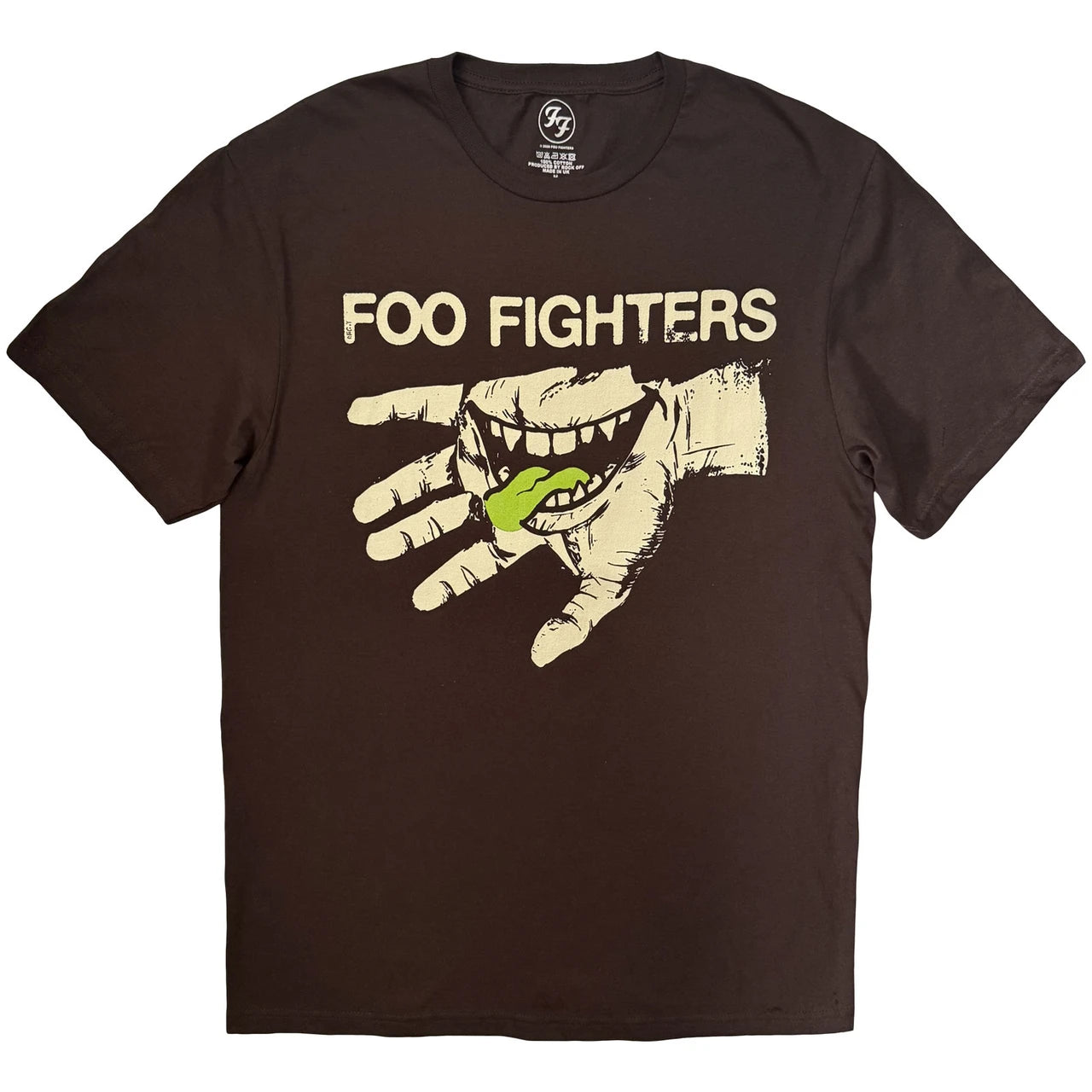 FOO FIGHTERS Attractive T-Shirt, Hand Teeth