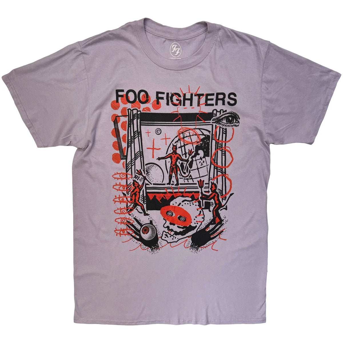 FOO FIGHTERS Attractive T-Shirt, Devil In The Window