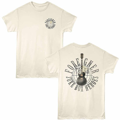 FOREIGNER Eye-Catching T-Shirt, JUKE BOX HEROES