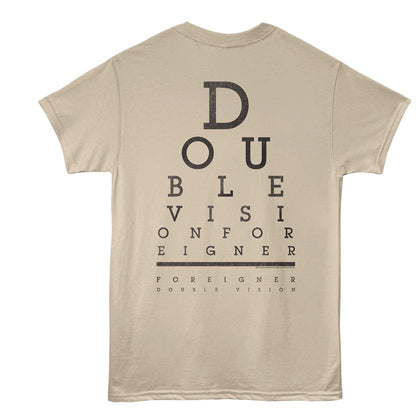 FOREIGNER Eye-Catching T-Shirt, EYE CHART