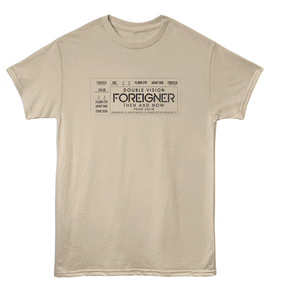 FOREIGNER Eye-Catching T-Shirt, EYE CHART