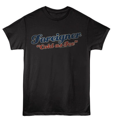 FOREIGNER Eye-Catching T-Shirt, COLD AS ICE