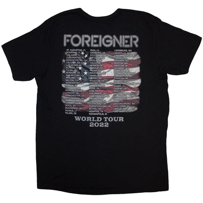 FOREIGNER Attractive T-Shirt, World Tour 2022