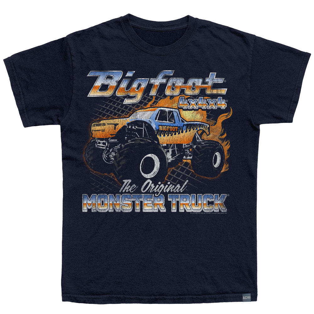 BIGFOOT Made in USA T-Shirt, FLAME TRUCK
