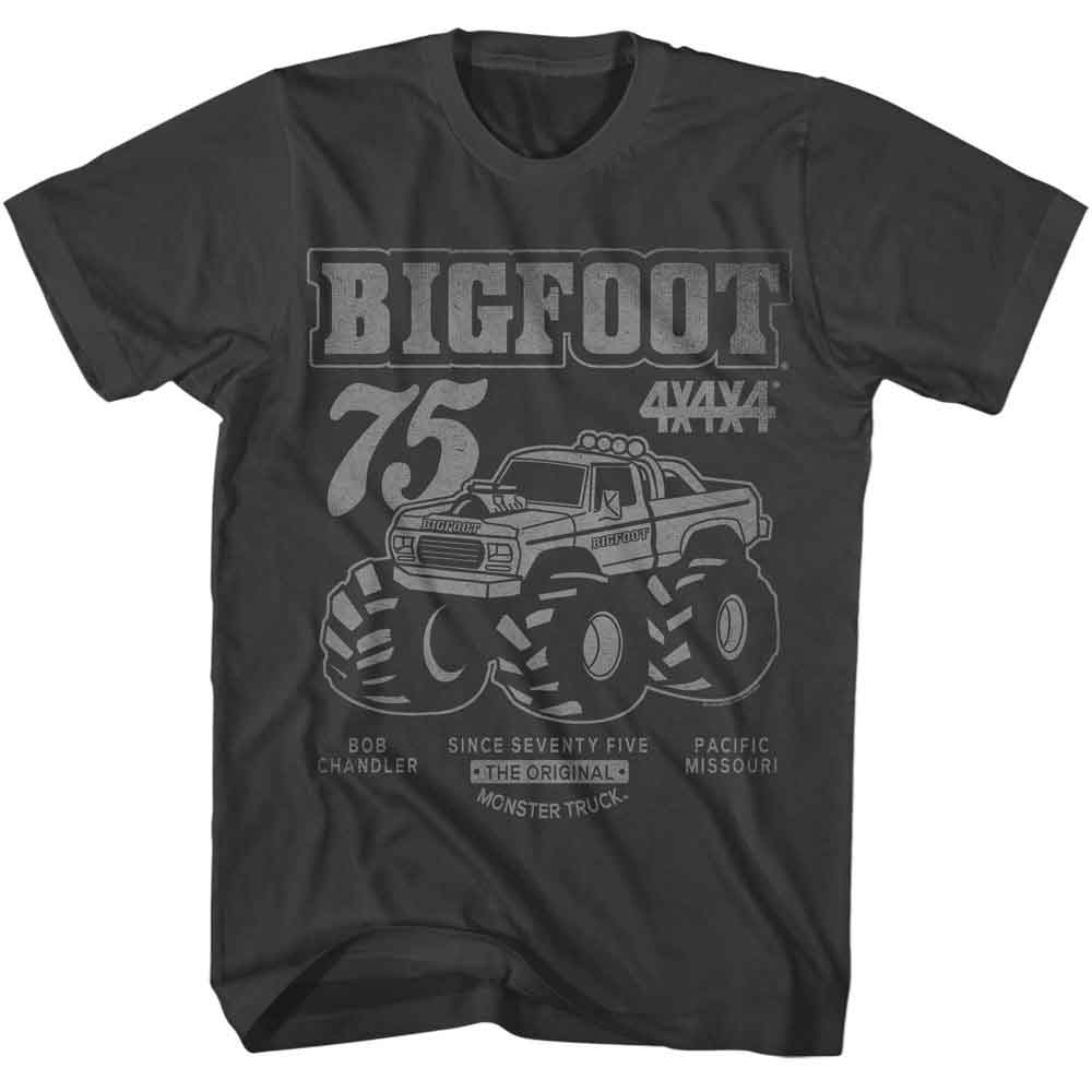 BIGFOOT Eye-Catching T-Shirt, SINCE SEVENTY FIVE