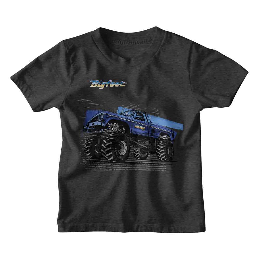 BIGFOOT Eye-Catching T-Shirt, TRUCK ZOOM