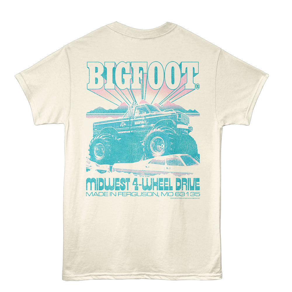 BIGFOOT Eye-Catching T-Shirt, MIDWEST 4WD