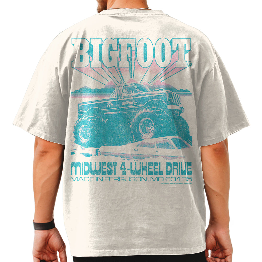 BIGFOOT Oversized T-Shirt, MIDWEST 4WD