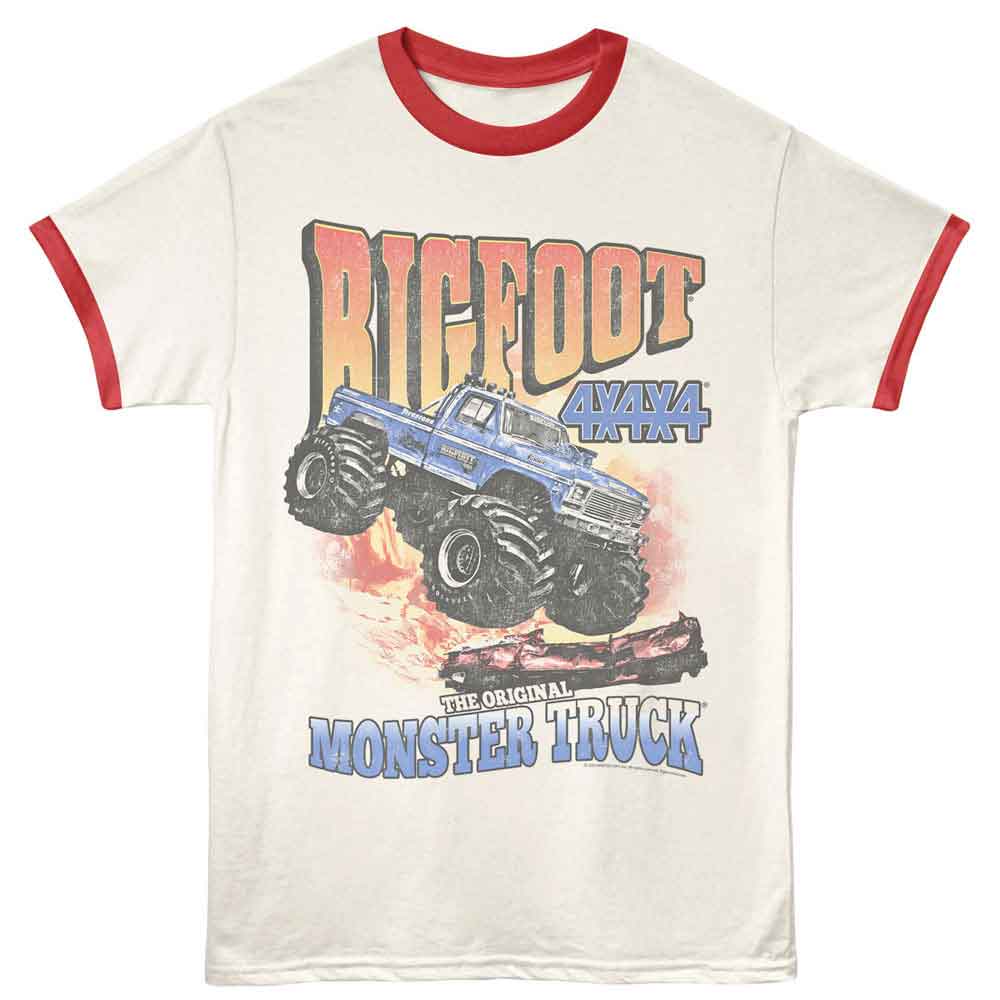 BIGFOOT Ringer T-Shirt, OG MONSTER TRUCK