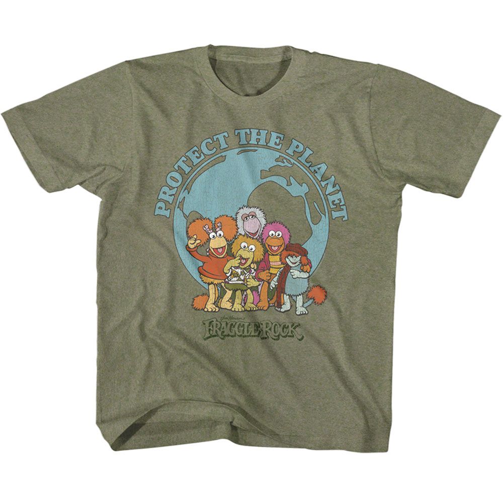 FRAGGLE ROCK Eye-Catching T-Shirt, SAVE THE PLANET