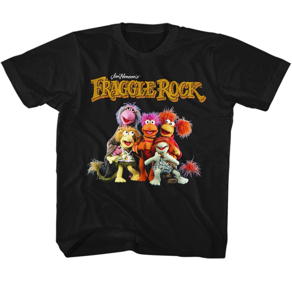 FRAGGLE ROCK Eye-Catching T-Shirt, GROUP SHOT