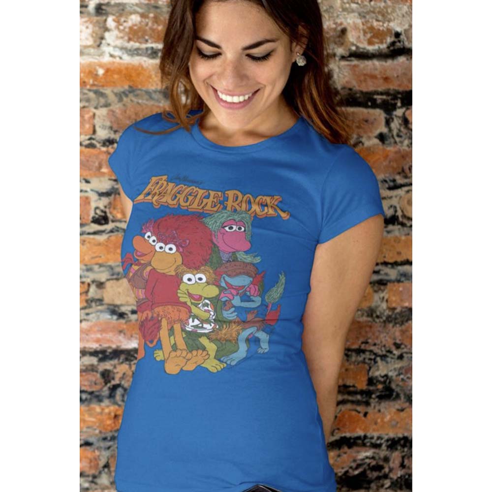 FRAGGLE ROCK Eye-Catching T-Shirt, Friends Group