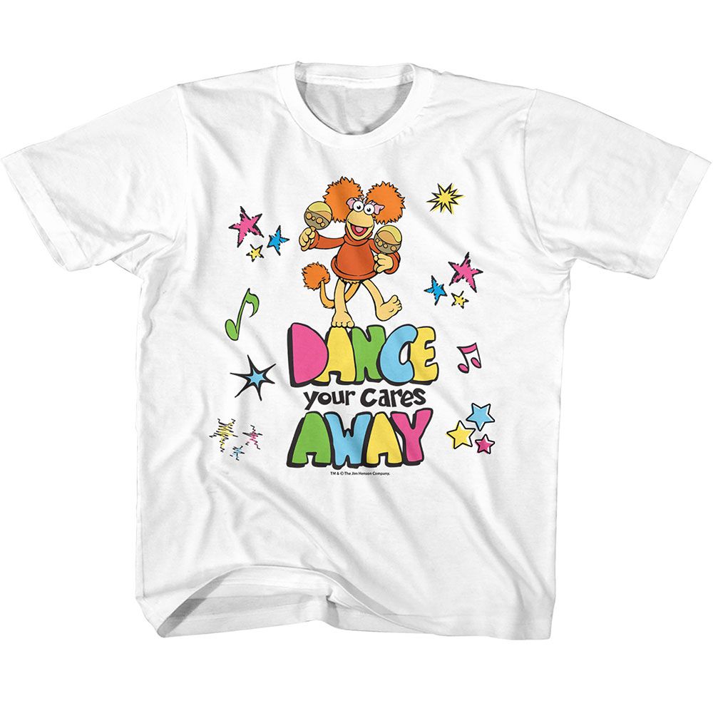 FRAGGLE ROCK Eye-Catching T-Shirt, FRAGGLE ROCK COLOR DANCE