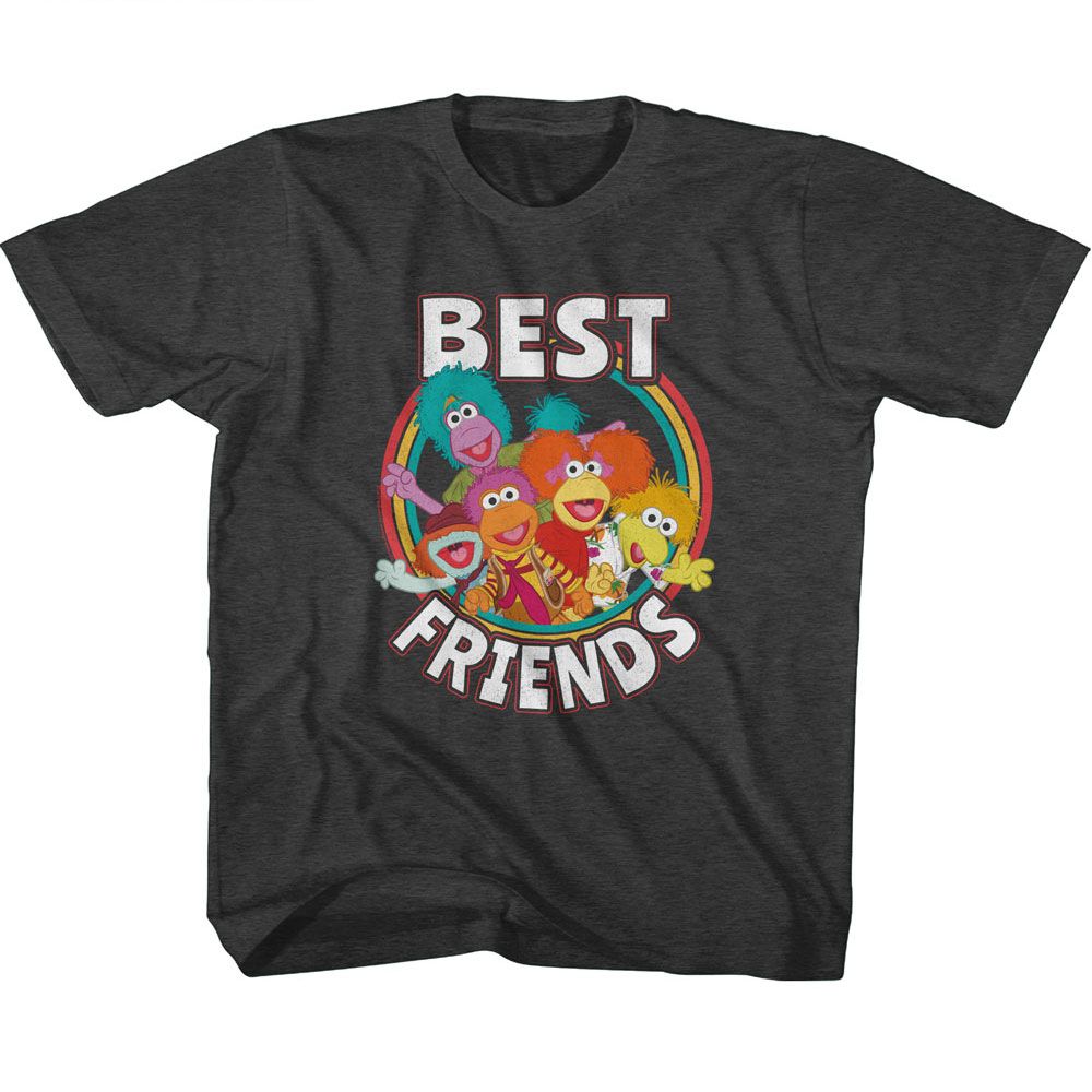 FRAGGLE ROCK Eye-Catching T-Shirt, FRAGGLE ROCK BEST FRIENDS