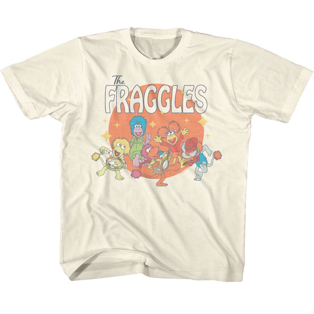 FRAGGLE ROCK Eye-Catching T-Shirt, FRAGGLE ROCK CIRCLE