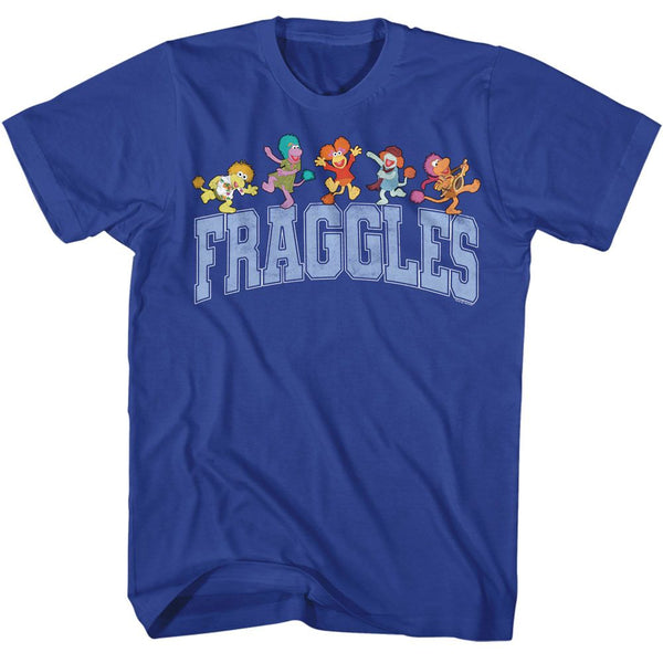 FRAGGLE ROCK T-Shirt, Collegiate W Characters