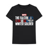 MARVEL COMICS Attractive T-shirt, Falcon & Winter Soldier Text Logo