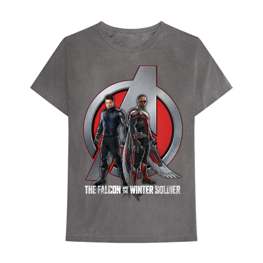 MARVEL COMICS Attractive T-shirt, Falcon &amp; Winter Soldier A Logo