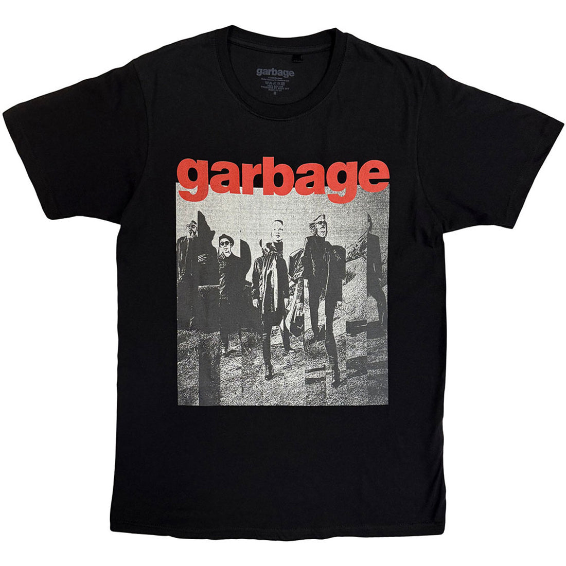 GARBAGE Attractive T-Shirt, Photo Segments