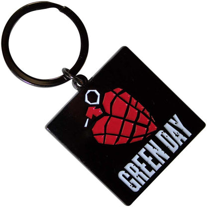 GREEN DAY Keychain, Grenade Logo