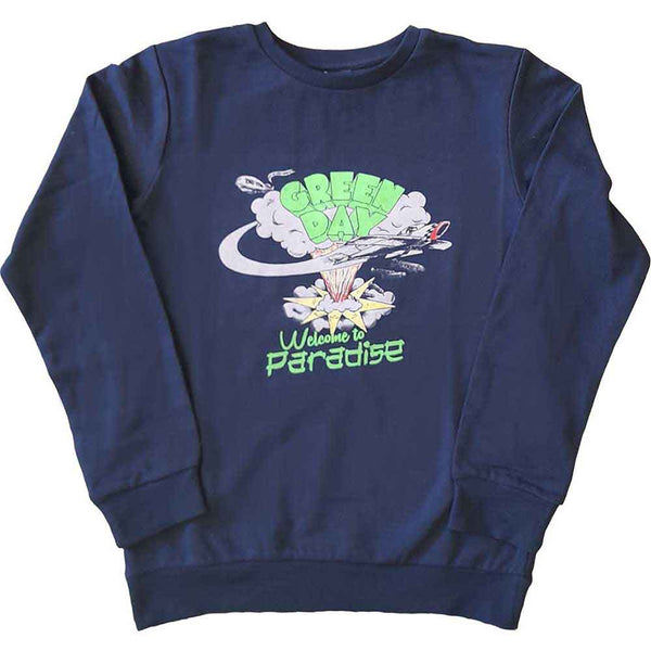 GREEN DAY Attractive Kids Sweatshirt, Welcome To Paradise