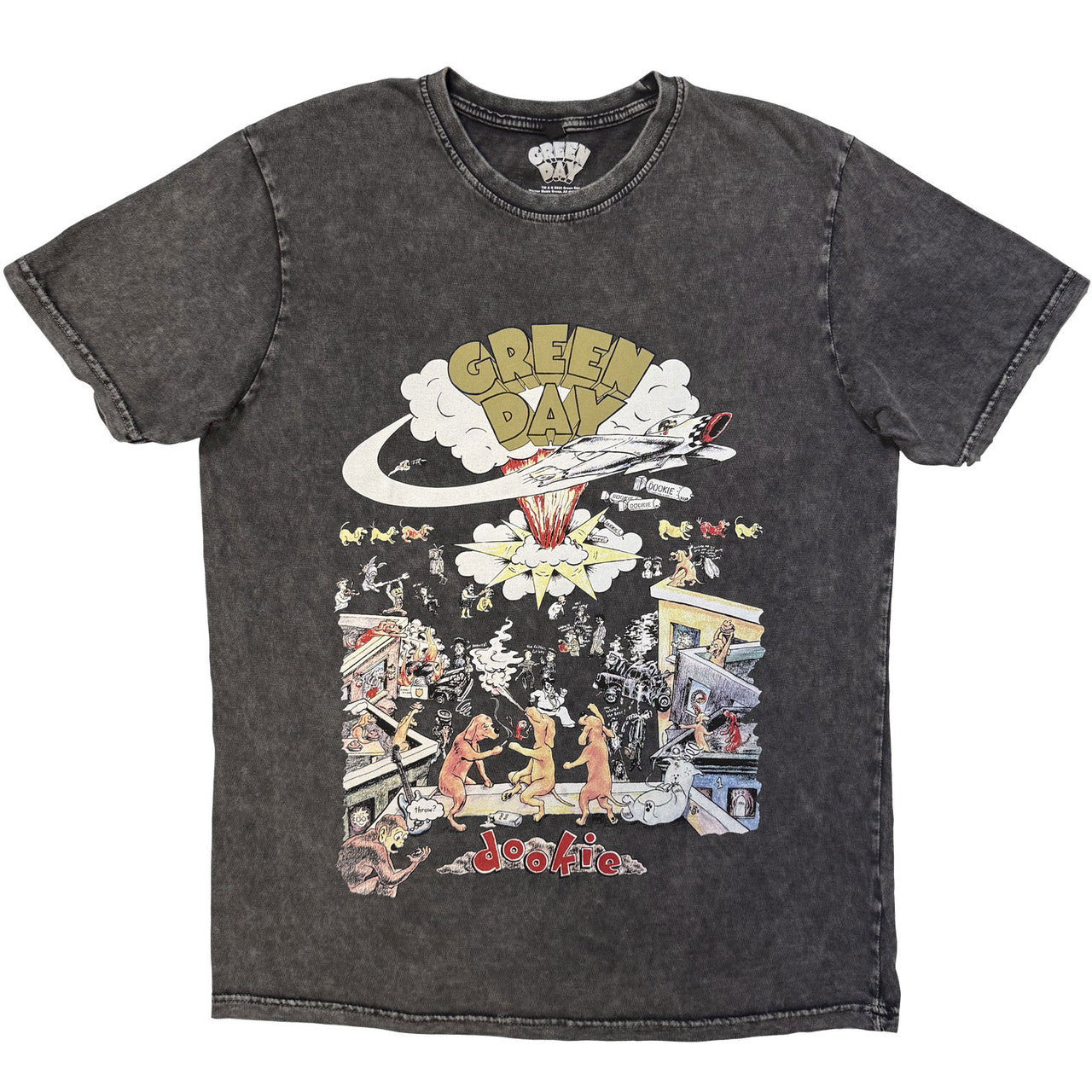 GREEN DAY Stone Wash T-Shirt, 1994 Tour