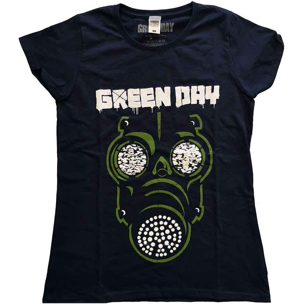 GREEN DAY Attractive T-Shirt, Green Mask