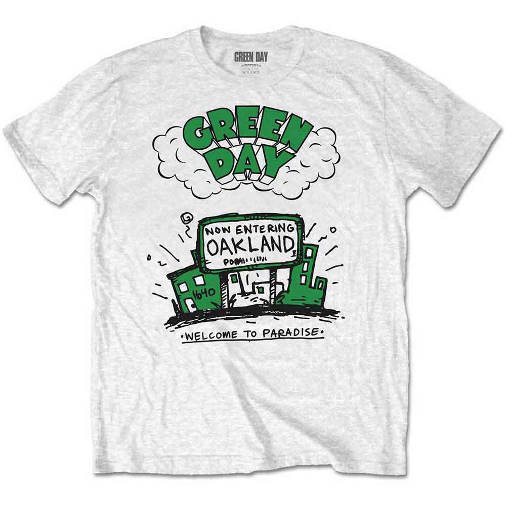 GREEN DAY Attractive Kids T-shirt, Welcome To Paradise