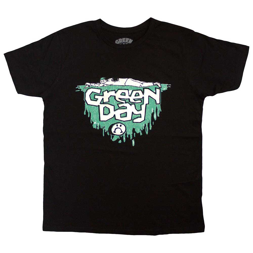 GREEN DAY Attractive T-Shirt, Sad Smiley