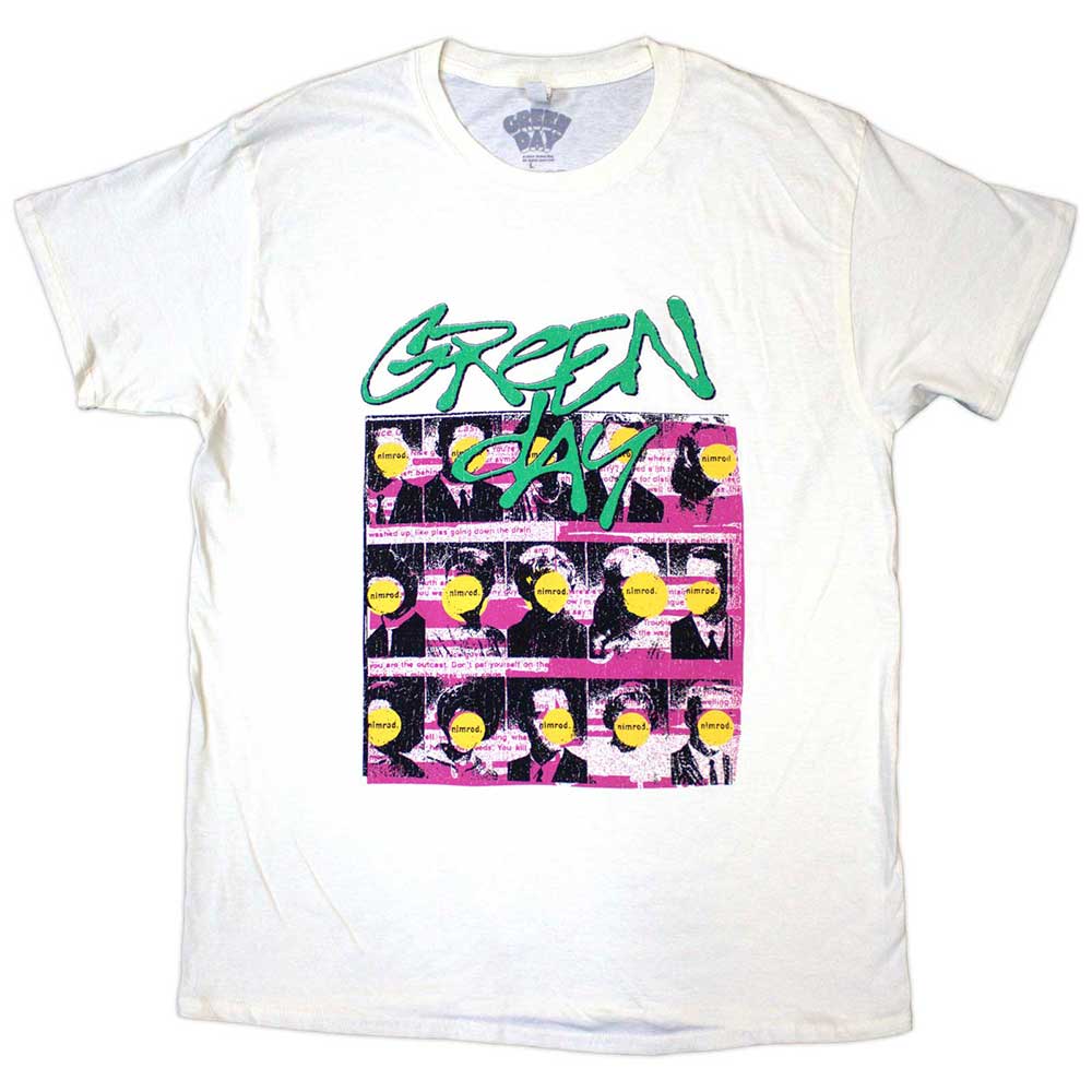 GREEN DAY Attractive T-Shirt, Nimrod Mugshots