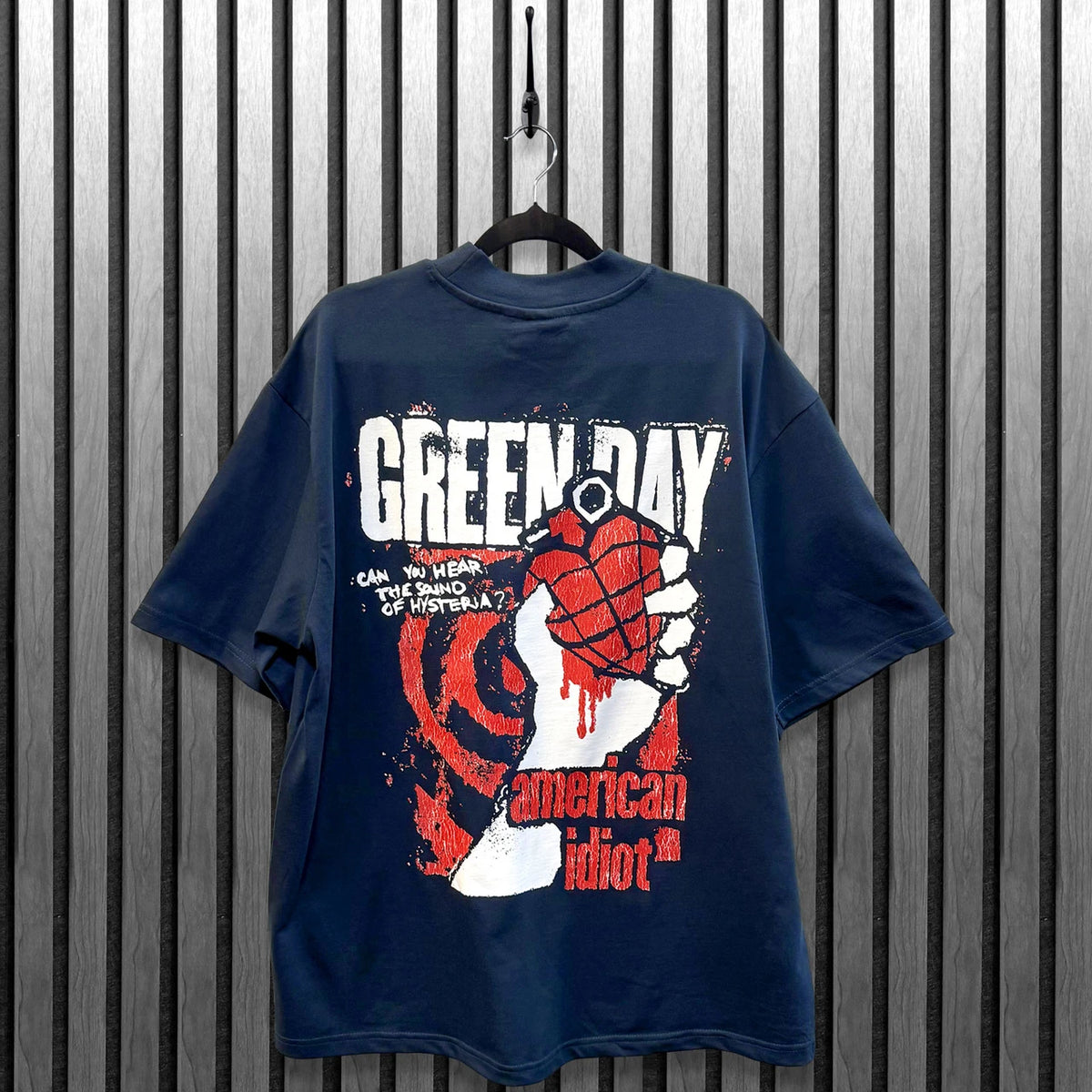 GREEN DAY Premium T-Shirt, American Idiot Grenade